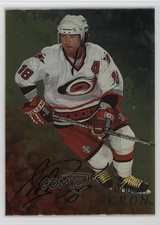 1998-99 ITG Be A Player Gold Auto Robert Kron #25 Auto b3d