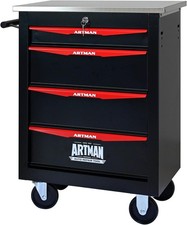Tool Chest with Wheels, 4-Drawer Combinable R...