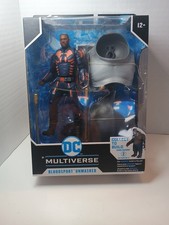 DC Multiverse The Suicide Squad Bloodsport Unmasked King Shark BAF McFarlane New