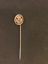 Alte Ehrennadel Anstecknadel Abzeichen Gold 750