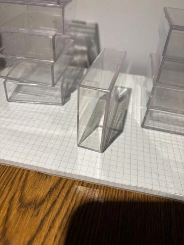 BASEBALL CARD PLASTIC BOXES PREOWNED 10 - Image 2 of 2