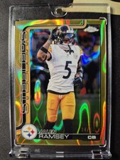 2025 Topps Chrome Jalen Ramsey Gold Lava Refractor /50