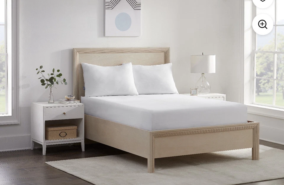 Serta Power Chill Cooling Mattress Protector Full Size White New In Box - Image 3 of 4