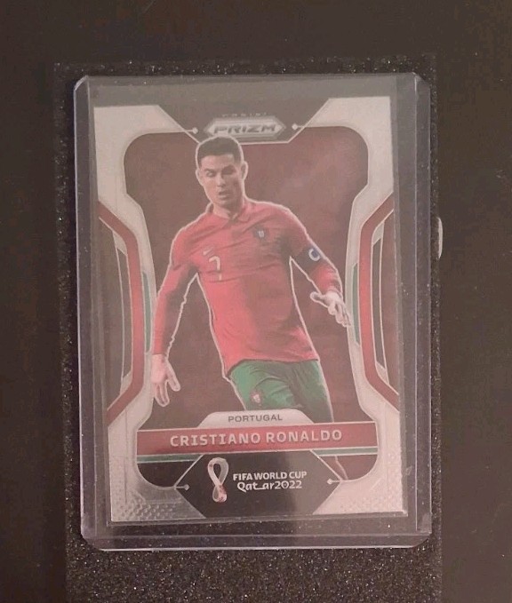 2022 Panini Prizm World Cup Qatar - Cristiano Ronaldo #175 Silver Prizm