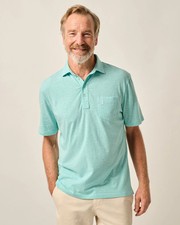 johnnie-O Original 4-Button Polo - Heathered 2.0 Infinity Size M