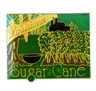 Louisiana Sugar Cane Pin Vintage Enamel Pin Travel Souvenir USA
