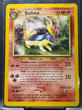 Quilava 47/111 Pokemon Card Neo Genesis 2000 Uncommon Vintage WOTC