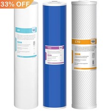 5 Micron 20x4.5 Big Blue Sediment Gac Cto Carbon Block Water Filter Cartridges 5 Micron 20x4.5 Big Blue Sediment Gac Cto Carbon Block Water Filter Cartridges