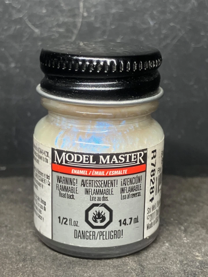 Chanclas Testors Model Master azul transparente 2785 pintura esmaltada brillante 0,5 oz Foto 2 de 2