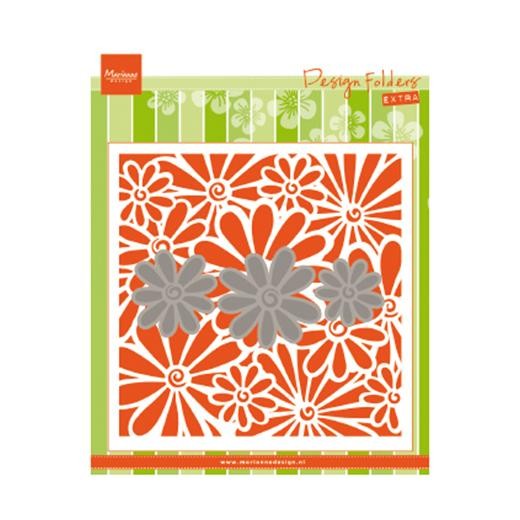 Marianne Design Embossing Folder & Cutting Die - Daisies DF3451