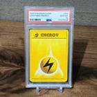 1999 POKEMON GAME #100 LIGHTNING ENERGY PSA 10 GEM MINT BASE SET UNLIMITED