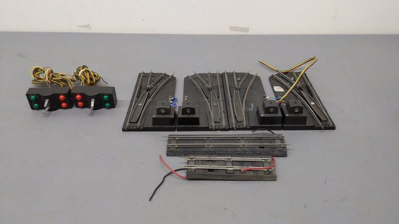 American Flyer S Gauge Assorted Track And Switches 2-720A, 2-722A, 726, 10' Trk