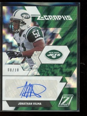 2021 Zenith Jonathan Vilma  Z-GRAPHS  /10 #ZG-JV