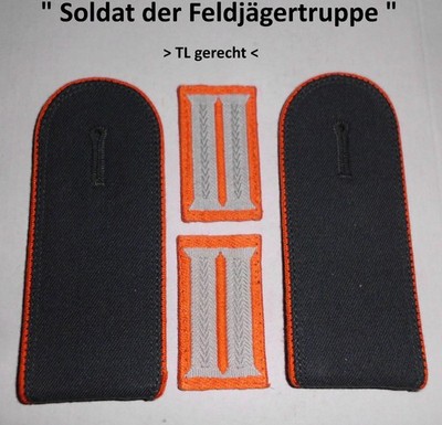 '' SST + KS   Feldjägertruppe   Soldat ''   BW - mit Schlaufen