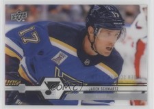 2019-20 Upper Deck Clear Cut Jaden Schwartz #371 a3q