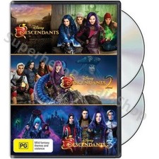 Disney Descendants | 3-Movie Collection (DVD, 3-Disc) PAL Region 4 (Dove Cameron