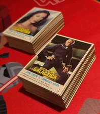 🔥1978 Topps BATTLESTAR GALACTICA Complete 132 Card Base Set MINT🔥