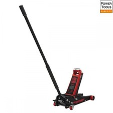 Sealey 3040AR Trolley Jack 3 Tonne Low Profile Rocket Lift Red