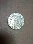 WN38 1/10 Silver Round Indian Head Golden State Mint .999 Fine Silver