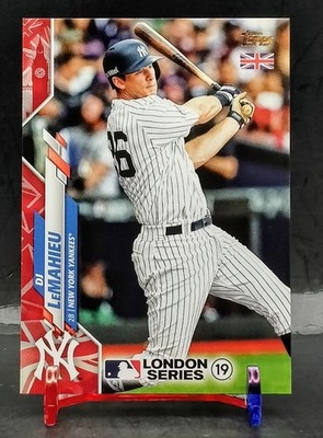 DJ LeMahieu. 2020 Topps UK Edition SP Big Ben Parallel. New York Yankees #/99.