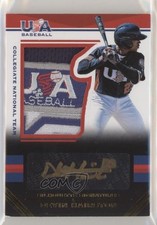2017 Panini USA Baseball Stars & Stripes 8/10 Devin Hairston #9 Auto ib6