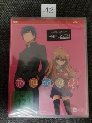 TORADORA - TORADORA!-VOL.1 (DVD) (STANDARD EDITION)   DVD NEU OVP.