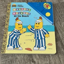 Vintage Bananas in Pyjamas At The Beach Michael Caughill Book With Sounds