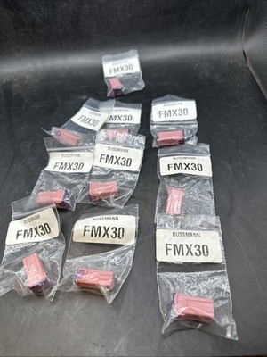 Bussmann BP/FMX-30 30 Amp Female Maxi Fuse 97-20 Cars FREE SHIPPING * (10pack)