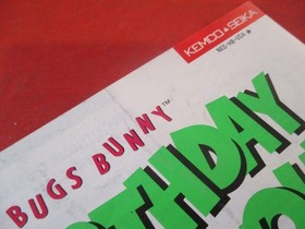 The Bugs Bunny Birthday Blowout Nintendo NES Instruction Manual Booklet ONLY #I