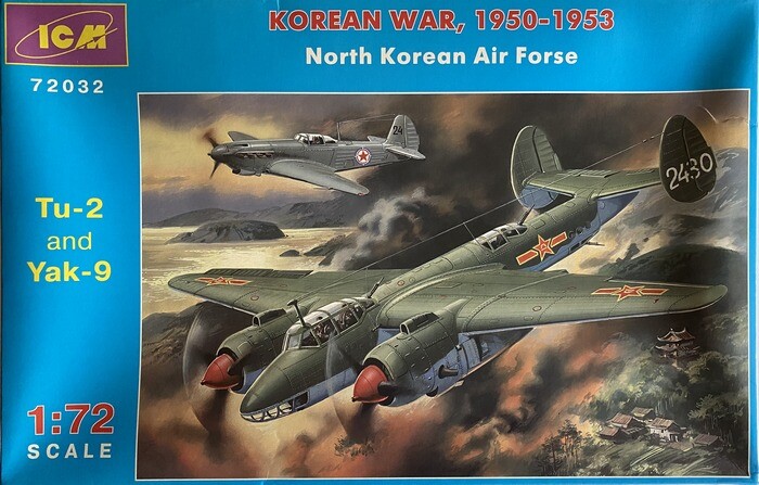 172 TU-2 AND YAK-9 North Korean Air Force( 2 model) ICM