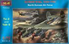 172 Tu-2 And Yak-9 North Korean Air Force( 2 model) Icm 72032 Plastic Model kit