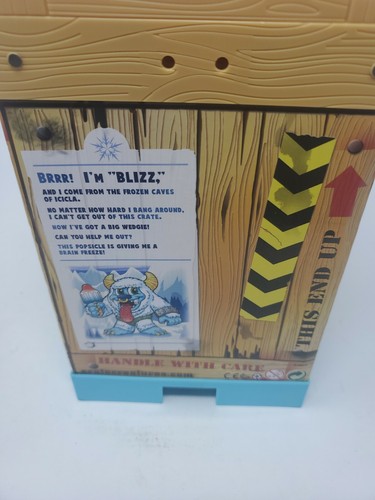 MGA Entertainment Crate Creatures Blizz Monster suoni/effetti interattivi 2017 - Foto 5 di 6