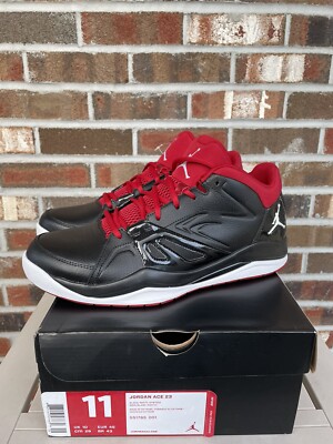 New Mens Jordan Ace 23  Bred  Black Red Size 11 551765 001