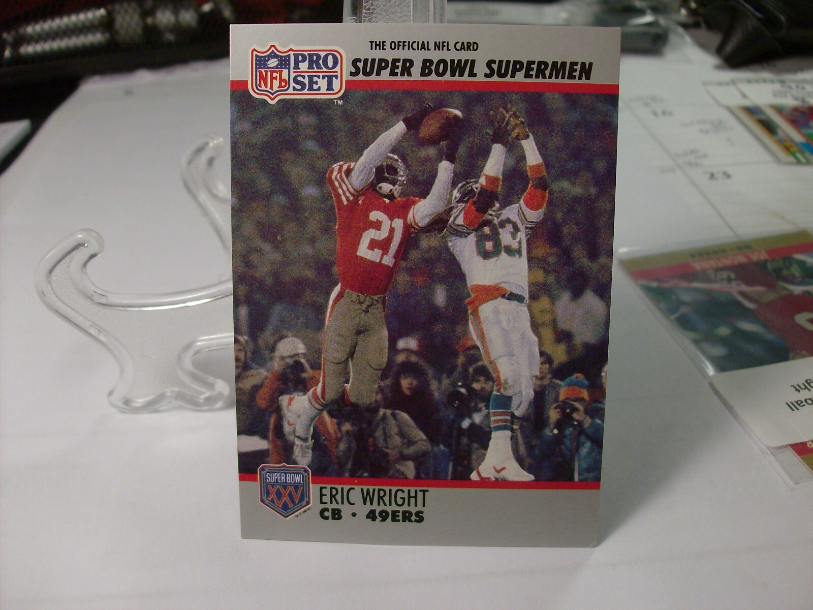 1990-91 Pro Set SB XXV Silver Anniversary Commemorative #107 Eric Wright 90-616