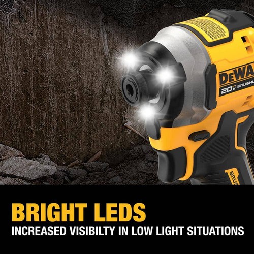DEWALT Impact Driver Kit + Reciprocating Saw 20V MAX Li-Ion Brushless Cordless - Picture 4 of 11