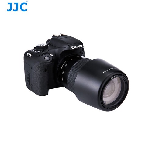 JJC Bayonet Lens Hood Shade As ET-60 For Canon EF 75-300mm EF-S 55-250mm f/4-5.6 - Picture 6 of 7