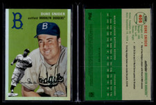 2023 Topps Chrome Platinum Anniversary Refractor Duke Snider