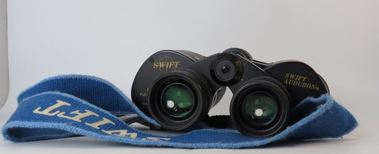 Swift Binoculars 804 Audubon 8.5 X 44 Made In Japan Extra Wide Field
