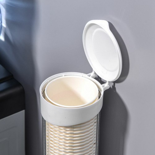 Mounted For Water Dispenser Cup Dispenser Cup Holder Cup Remover Storage Rack - Picture 5 of 12