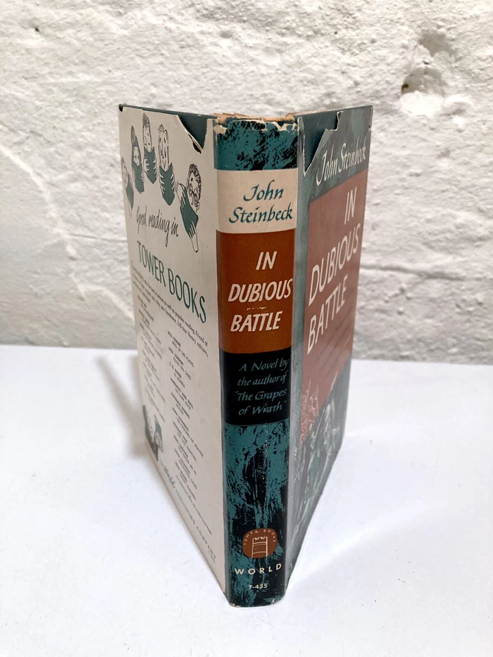 John Steinbeck IN DUBIOUS BATTLE Tower Books Edition 1st Printing - Image 3 of 4