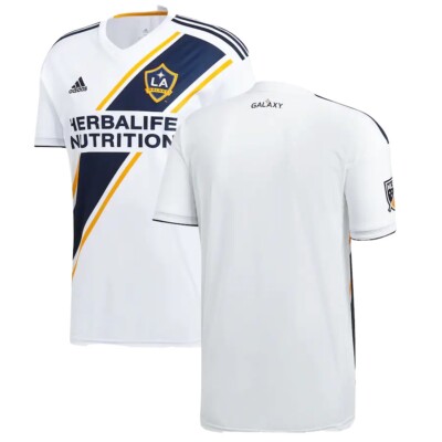 LA Galaxy FC 2018-2019 Jersey Sz M Adidas Climalite MLS Soccer NWT