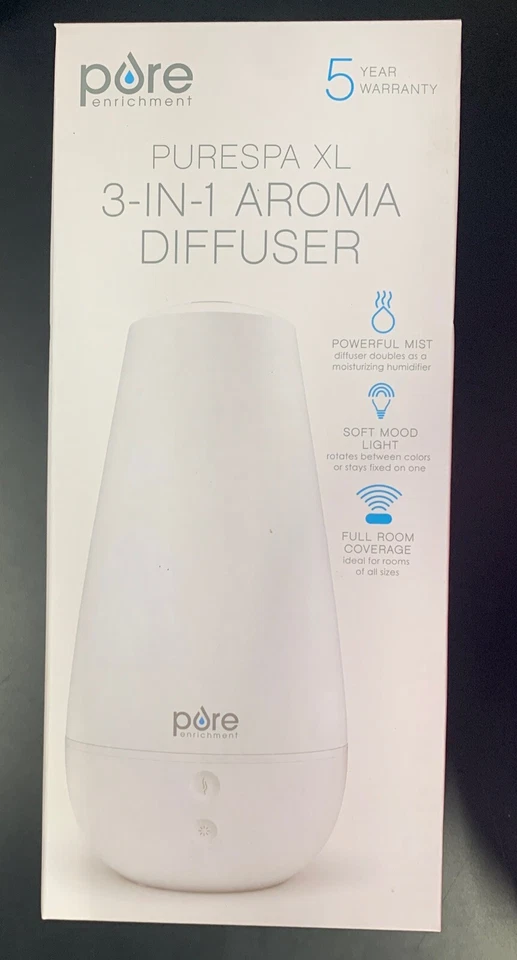 Pure Enrichment PureSpa XL 3-in-1 Cool Mist Humidifier Essential PESPAXL - Image 2 of 4
