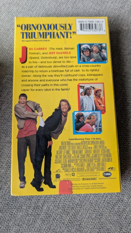 Dumb And Dumber VHS Tape, New (Unopened) - Image 2 of 4