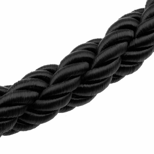 1.5 Meter Stanchion ROPES Black Control Rope Crowd Queue Line Barrier GOLD - Picture 3 of 5