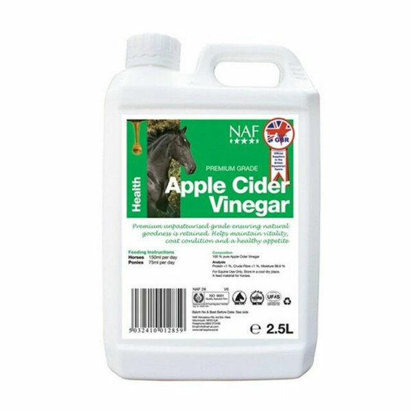 NAF Apple Cider Vinegar for Horses 5l for sale online eBay