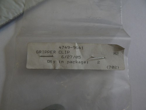 Rv Camper Trailer Gripper Clips, #4749-9641 New, #36B - Picture 2 of 2
