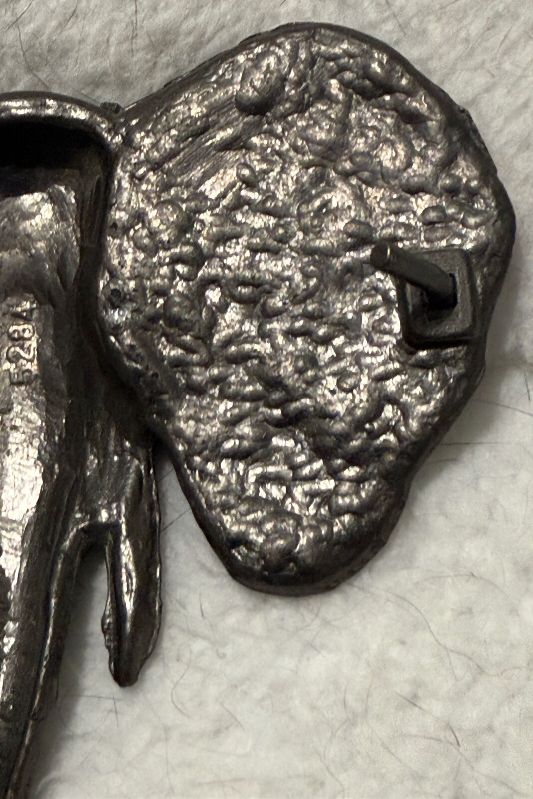 REDUCED Mammoth Solid Bronze or Brass Elephant He… - image 14