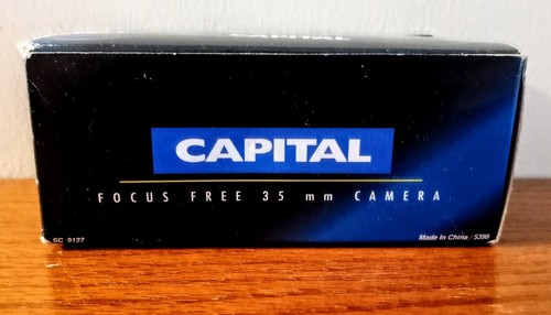 CÁMARA CAPITAL 35mm DE COLECCIÓN KX100 Diseño Negro y Amarillo con Correa (Nueva/Sellada) - Imagen 3 de 6