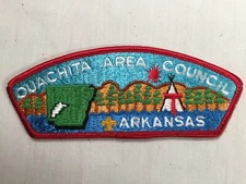 Ouachita Area Council cloth back BSA CSP Patch