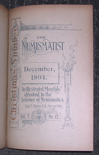 No Longer Available,Make an Offer, Complete Set of 1894 "Numismatists" 12 Issues - Picture 12 of 18